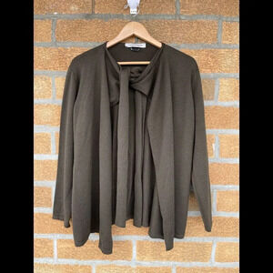 Marina Rinaldi virgin wool cardigan medium